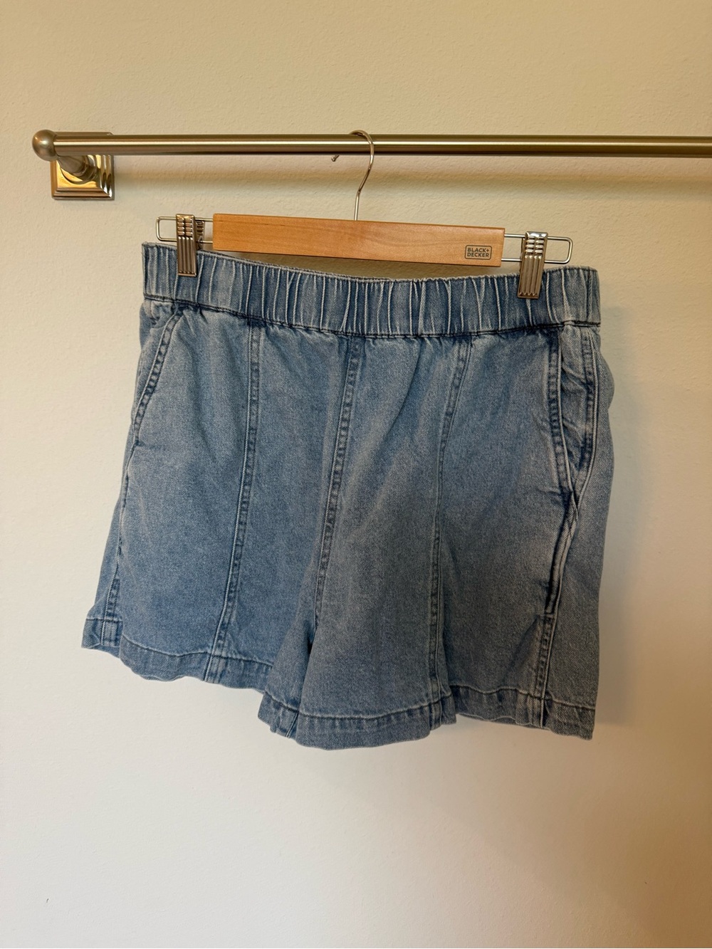 Madewell Size Small pull on denim shorts